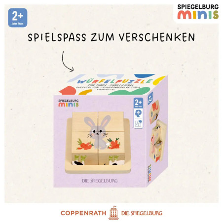 Würfelpuzzle - Bauernhof