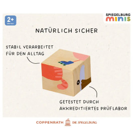 Würfelpuzzle - Bauernhof