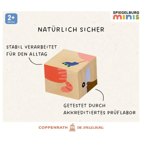 Würfelpuzzle - Bauernhof