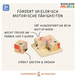 Würfelpuzzle - Bauernhof