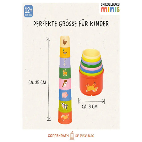 Stapelbecher - Bauernhof