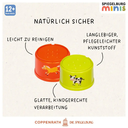 Stapelbecher - Bauernhof