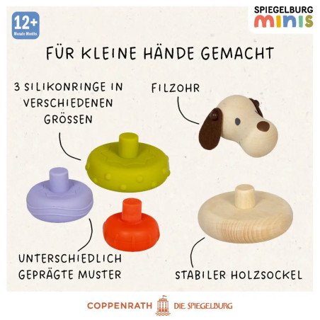 Stapelturm - Hund