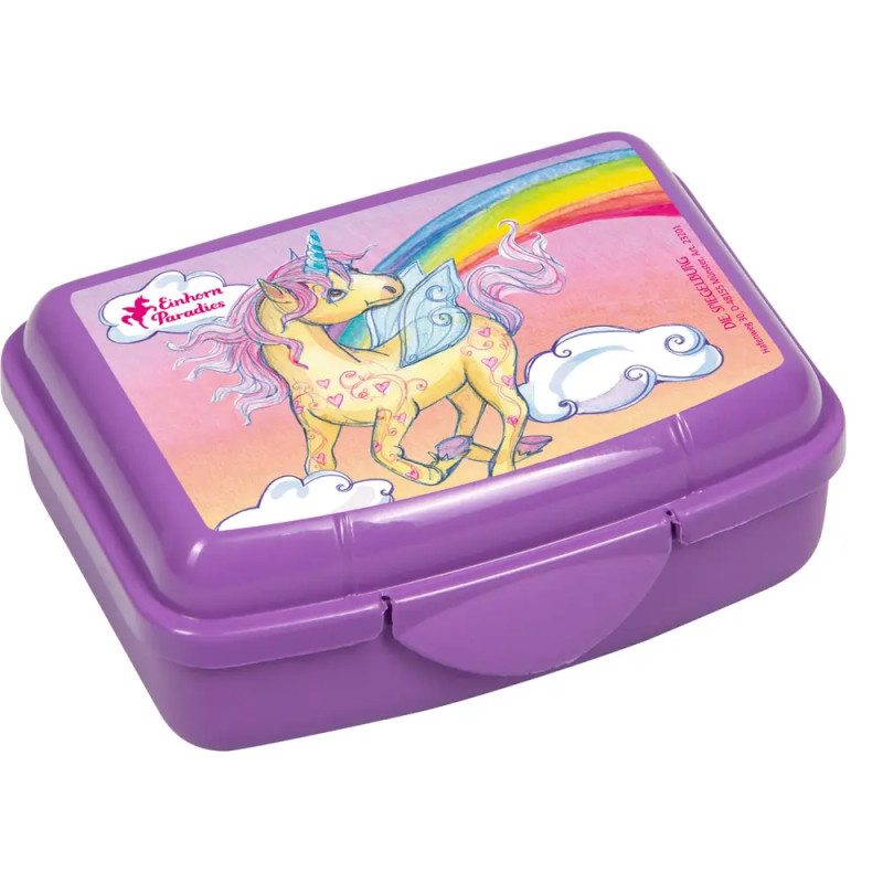 Mini-Snackbox - Einhorn Paradies