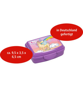 Mini-Snackbox - Einhorn Paradies