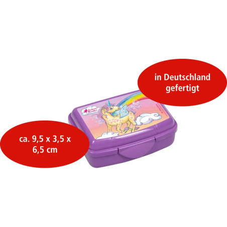 Mini-Snackbox - Einhorn Paradies
