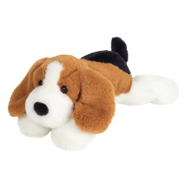Teddy Hermann Schlenkerhund dreifarbig 29 cm
