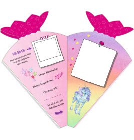 Mini-Schultütenbuch – Hurra, endlich Schulkind! - Einhorn Paradies