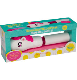 Schaumstoffball-Shooter - Einhorn und Krokodil
