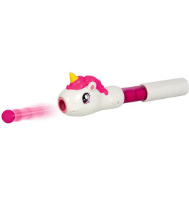 Schaumstoffball-Shooter - Einhorn und Krokodil