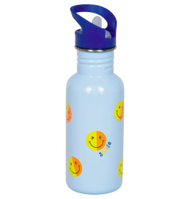 Edelstahlflasche - Smiley