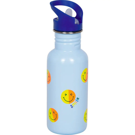 Edelstahlflasche - Smiley