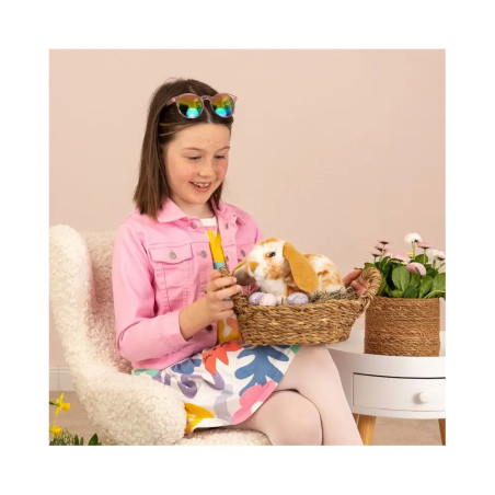 Teddy Hermann Hase liegend 24 cm