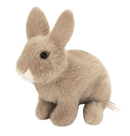 Teddy Hermann Hase sitzend grau 20 cm