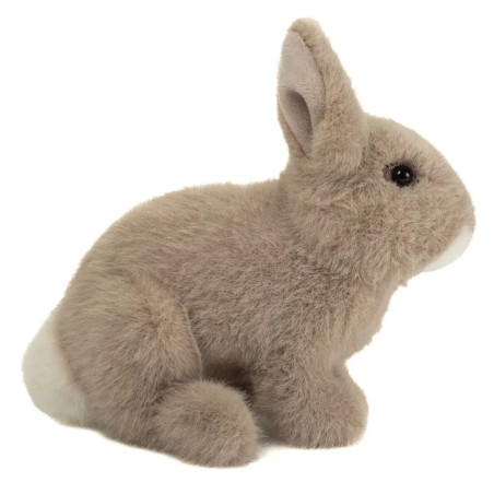 Teddy Hermann Hase sitzend grau 20 cm