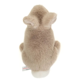 Teddy Hermann Hase sitzend grau 20 cm