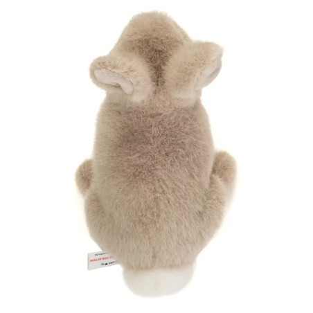 Teddy Hermann Hase sitzend grau 20 cm