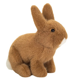 Teddy Hermann Hase sitzend braun 20 cm