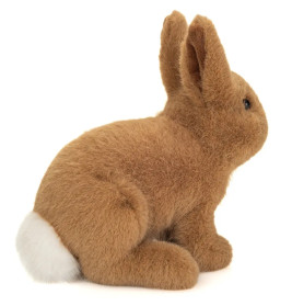 Teddy Hermann Hase sitzend braun 20 cm