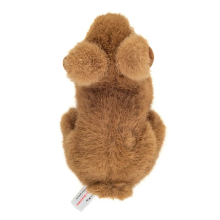 Teddy Hermann Hase sitzend braun 17 cm