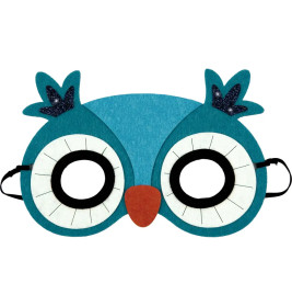 Mein kleines Bastelset: Filz-Masken - Fuchs / Eule