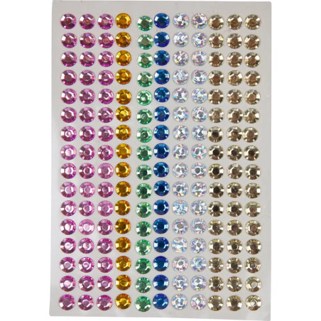 Mein kleines Bastelset: Diamond-Anhänger - Schmetterling / Regenbogen