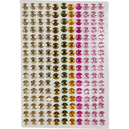 Mein kleines Bastelset: Diamond-Anhänger - Blume / Katze