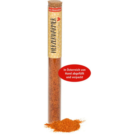 Gewürz im Reagenzglas - HERZERWÄRMER - Chili-Orangen-Salz
