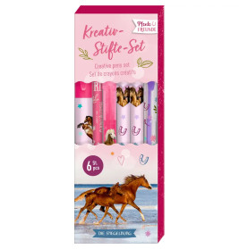 Kreativ-Stifte-Set - Pferdefreunde