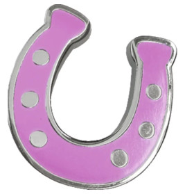 Grußkarte mit Wegbegleiter-Pin – Du bist 1. Klasse! / Hurra, du bist ein Schulkind! - (Pferdefreunde