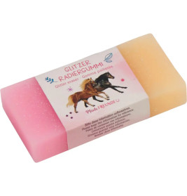Glitzer Radiergummi, sortiert