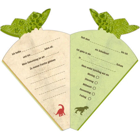 Mini-Schultütenbuch – Viel Spaß in der Schule! - T-Rex World