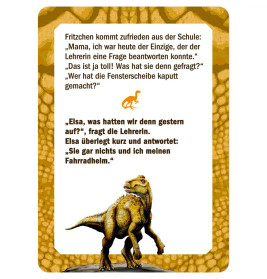 Kartenbox – Meine Rätsel-Witze-Box zum Schulstart - T-Rex World