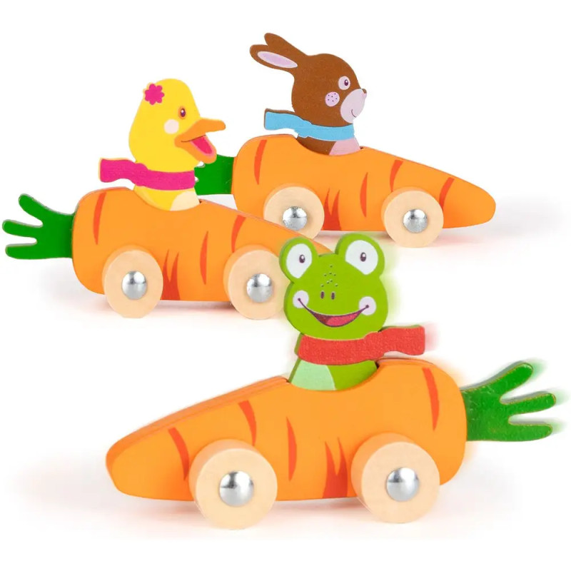 TOMMY   FRIDA Holzflitzer, sortiert (1 Stück)