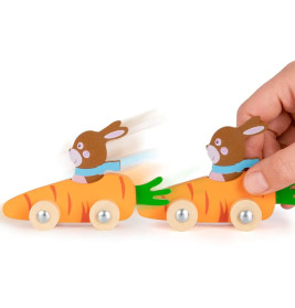 TOMMY   FRIDA Holzflitzer, sortiert (1 Stück)