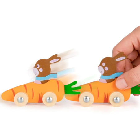 TOMMY   FRIDA Holzflitzer, sortiert (1 Stück)