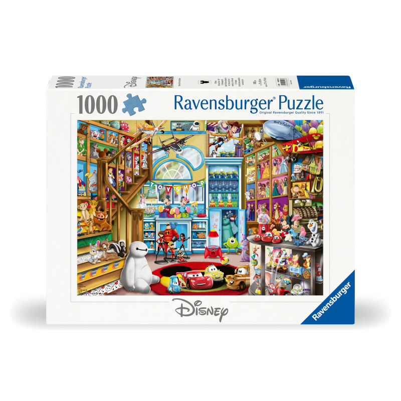 Ravensburger Puzzle Im Spielzeugladen 1000 Teile – Nostalgisches Motiv ab 12 Jahren