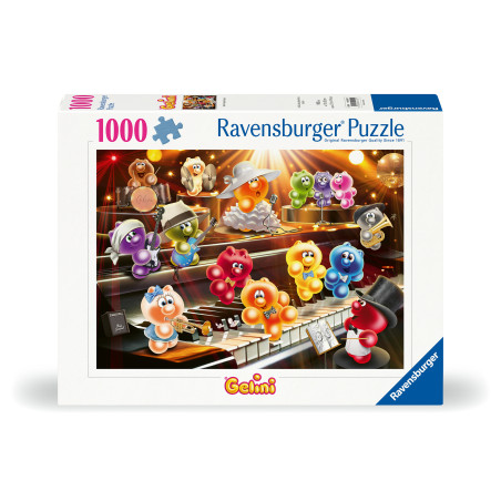 Ravensburger Puzzle Gelini machen Musik 1000 Teile | Premium Puzzlespaß für Erwachsene