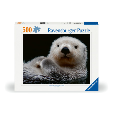 Puzzle - Süsser kleiner Otter 500 Teile