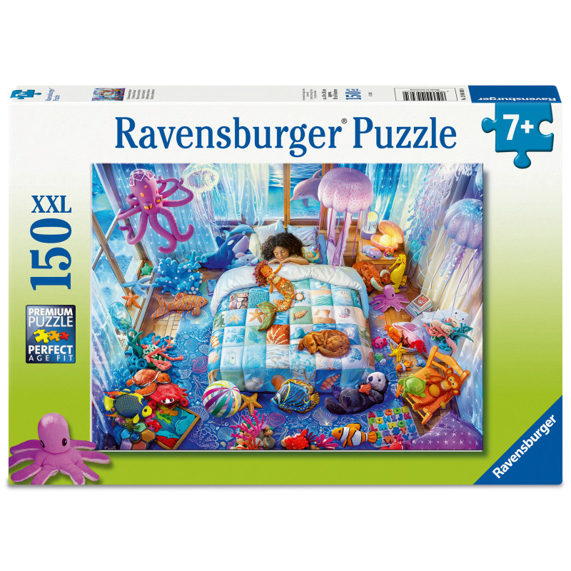 Ravensburger Puzzle "Unterwasserträume" 150 XXL Teile – Meereswelt für Kinder ab 7 Jahren