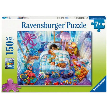Ravensburger Puzzle "Unterwasserträume" 150 XXL Teile – Meereswelt für Kinder ab 7 Jahren