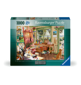 Ravensburger Puzzle "Künstlerwerkstatt" 1000 Teile – Kreatives Motiv in Premium-Qualität