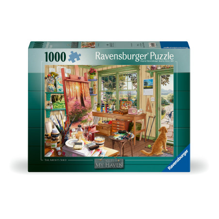 Ravensburger Puzzle "Künstlerwerkstatt" 1000 Teile – Kreatives Motiv in Premium-Qualität