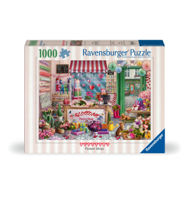 Ravensburger Puzzle 'Der kleine Blumenladen' (1000 Teile) – Farbenpracht & Charmante Szene (12001727)