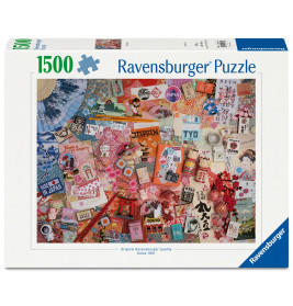Ravensburger Puzzle Reise nach Tokio (1500 Teile) – Entdecke die japanische Metropole (12001703)