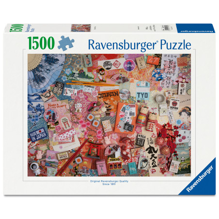 Ravensburger Puzzle Reise nach Tokio (1500 Teile) – Entdecke die japanische Metropole (12001703)