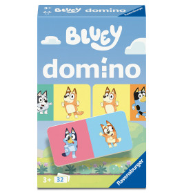 Ravensburger Bluey Domino Reisespiel – Kinderspiel für kleine Entdecker ab 3 J. (24902)