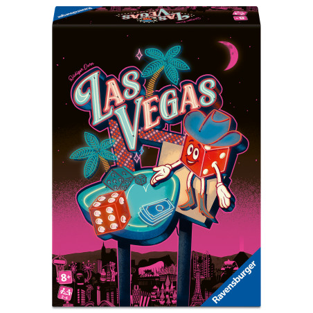 Ravensburger Las Vegas Würfelspiel – Nervenkitzel & Strategie für 2-5 Spieler ab 8 J. (24903)