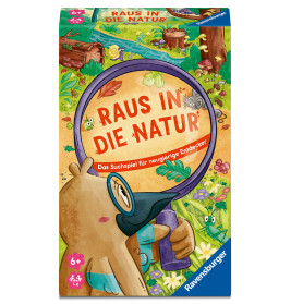 Ravensburger Raus in die Natur – Spannendes Reisespiel für Kinder ab 6 Jahren