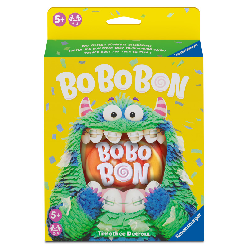 Ravensburger Bo Bo Bon – Fröhliches Kinderspiel mit Bohnen ab 5 Jahren